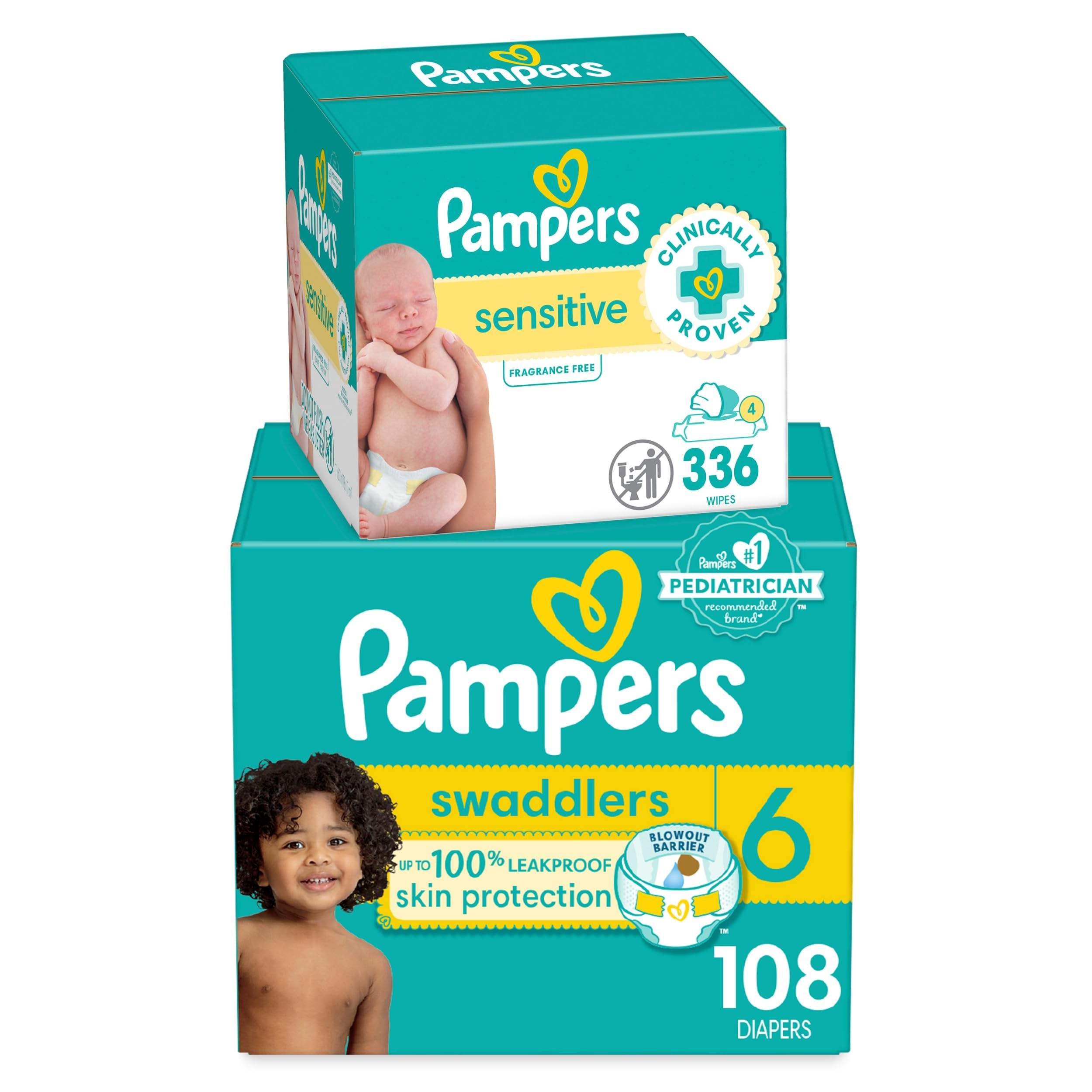 Wholesale Baby Pampers Sensitive Soft Care Diapers