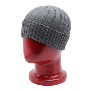 Gorro de Lana 100% al Mejor Precio, Nuevo Modelo de Invierno, Gorro Jacquard de Moda, Gorros de Lana Reversibles Personalizados de Alta Calidad - Product Image 3