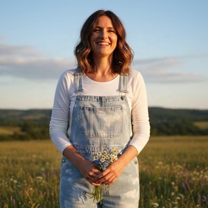 Overol Vaquero Vintage para Hombre, Estilo Casual, Corte Regular, Lavado Snow Wash, Cintura Media, 100% Algodón, con Bolsillos, Primavera/Verano - Product Image 2