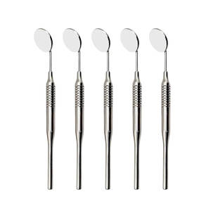 Espejos Dentales Manuales de Acero Inoxidable al por Mayor, Mangos Huecos para Instrumentos, Alta Calidad, Certificación CE - Product Image 1