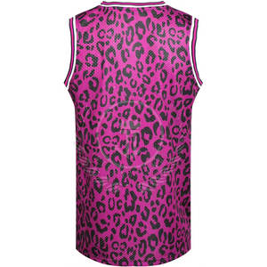 Camiseta de Baloncesto sin Mangas para Hombre, Talla Grande, Transpirable, de Alta Calidad, con Impresión por Sublimación, 100% Poliéster, Personalizable - Product Image 2