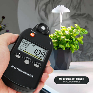 Nuevo espectrorradiómetro PPFD de alta calidad, medidor cuántico PAR, análisis de Control de Color de luz UV IR, 320-800nm para laboratorio doméstico de crecimiento de plantas - Product Image 6