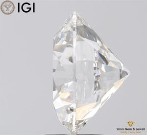 Brillant Round Cut 5.00 Carat IGI Certifié Laboratoire Cultivé CVD Diamant G Couleur VVS2 Clarté pour Chic Crafted Jewelry - Product Image 3