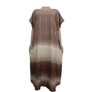 Chibi Lgn élégant été rayonne Duster confortable taille élastique robe pour les grandes tailles Super relaxant léger doux respirant - Product Image 6