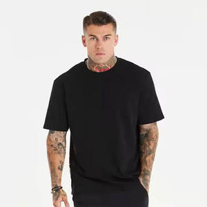 Venta al por mayor logotipo personalizado 100% algodón hombres camiseta transpirable Casual estampado gráfico gran venta Owholesale personalizado - Product Image 4