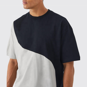 T-shirt Homme Personnalisé avec Logo, Streetwear Tricoté 100% Coton 220g, Mode Estivale Imprimée, Écologique, Coupe Droite Vintage - Product Image 4