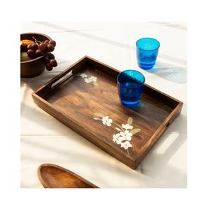 ถาดเสิร์ฟไม้ลายพิมพ์มือรูปมะม่วงเบลลา - Product Image 5