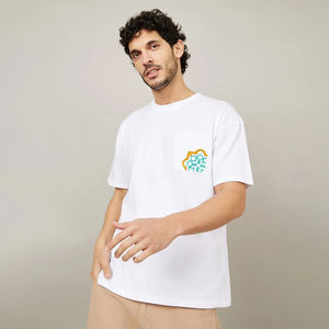 Camisetas Bordadas de Moda 100% Algodón, Último Diseño, para Uso Diario, Suministro Directo, Logotipo Personalizado, Impresión de Marca - Product Image 6