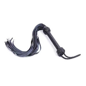 Fouet équestre de qualité supérieure en cuir de vachette véritable avec poignée en cuir Durable aide à l'entraînement professionnel Dressage - Product Image 2