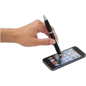 Stylo bille multifonction personnalisé Nash avec stylet pour gadgets personnalisés - Product Image 2