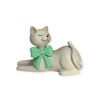 批发逼真的真人大小猫雕像展示动物猫模型模特宠物商店使用展示