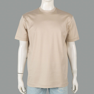 เสื้อยืดคุณภาพสูงแบบเรียบๆ ปรับแต่งได้ ขายดี พร้อมโลโก้ เสื้อยืดลำลองผ้าฝ้ายสำหรับผู้ชาย - Product Image 3