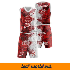 Maillot de basket-ball imprimé par sublimation de haute qualité Ensemble de vêtements de sport en polyester certifié BSCI pour garçons et adultes Bsci,polyester - Product Image 6