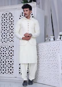2023 nouveauté hommes Salwar Kameez robe haute qualité coton indien pakistanais vêtements de créateur - Product Image 4