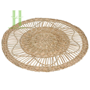 Best Price <b>Round</b> Seagrass <b>Placemats</b> Seagrass Charger Plates Variety of Sizes Custom Table Decorations From HNH Vietnam - Product Image 2