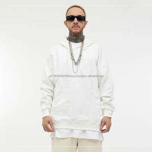 Sudadera con Capucha para Hombre, Estilo Vintage, Lavado Ácido, Decoloración al Sol, 360g, Hombros Caídos - Product Image 6