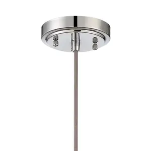 Lampe suspendue en verre pour hall d'hôtel, artisanat en métal indien, lustre et lampes suspendues, perles en bois - Product Image 2