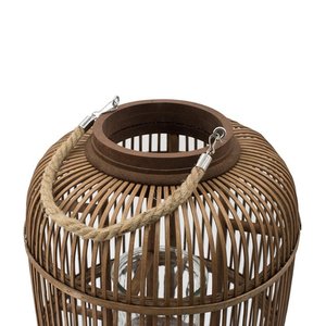 Linterna decorativa hecha a mano con soporte de vidrio para velas, ambiente, hogar y jardín, exportador de Vietnam - Product Image 2