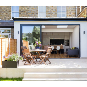 Exterior <strong>Conceal</strong> Stacking Sliding Patio <strong>Door</strong> Large Glass Aluminium Sliding <strong>Door</strong> - Product Image 2