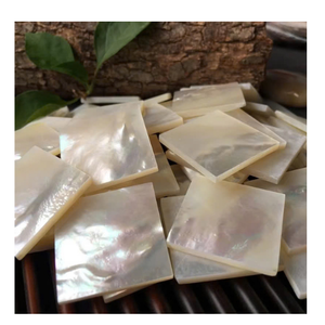 Fournitures décoratives d'incrustation de coquille d'ormeau pour la fabrication de bijoux et les coffrets cadeaux en bois - Product Image 4