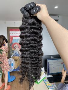 Extensions de cheveux humains vierges Remy 100% Super Wave, vente en gros directe d'usine vietnamienne, non traitées chimiquement, à prix de gros - Product Image 4