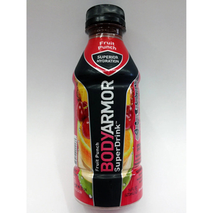 Boisson hydratante et riche en électrolytes Fruit Punch BodyArmor, idéale pour la récupération après l'entraînement, 600 ml - Product Image 2