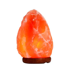 2023 novo design Dimmable Casa Himalayan Crystal Salt Lamp top exigiu Paquistão Natural Pink Himalayan Rock Salt Lamp para venda