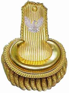 2025 Custom Soft Slip-On Professional Ceremonial Epaulettes Low MOQ Sale Shoulder Boards for <b>Guard</b> <b>Uniforms</b> with Fringes - Product Image 4