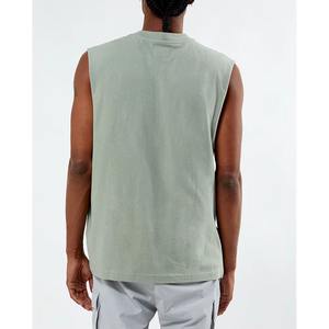 Débardeur de sport décontracté pour homme et femme |   Ajustement extensible respirant |   Vêtements de sport et de yoga 100% coton - Product Image 4