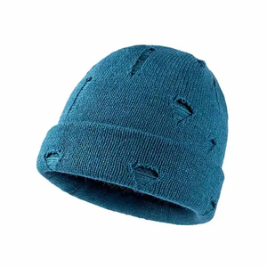 Bonnets en acrylique 100% personnalisés avec logo, nouveaux, confortables, design jacquard coloré, style streetwear, bonnets d'hiver. - Product Image 2