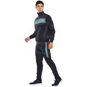 Survêtement en polyester pour homme, coupe classique, respirant, chaud pour l'hiver, idéal pour le jogging et le quotidien, extensible et léger - Product Image 4
