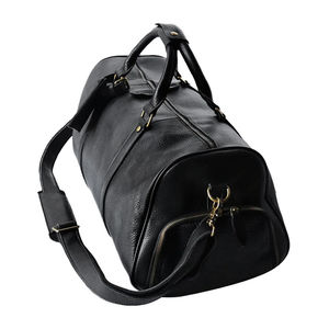 กระเป๋าเดินทางดัฟเฟิลกระเป๋าเดินทางสำหรับผู้ชายกระเป๋ามีซิปสีดำตกแต่งโบว์กระเป๋าถือสะพายไหล่แบบอิสระแบบพกพา - Product Image 6