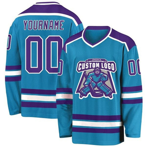 2025 Maillot de hockey et de hockey sur glace réversible personnalisé à séchage rapide sublimé - Product Image 5