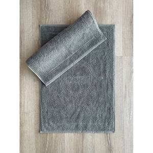 Dumen gris 2 pièces boîte en coton Jacquard ensemble de serpillière 50x70 accessoire de salle de bain - Product Image 1