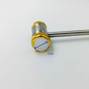 Maillet à os 22,5 cm à pointe en caoutchouc, instruments chirurgicaux orthopédiques en plastique pour ORL, ensemble orthopédique manuel en acier inoxydable TAIDOC - Product Image 5