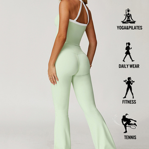 2025 Conjunto de yoga Venta al por mayor Fitness Athletic Mujeres Gimnasio Ropa deportiva 2 piezas Conjuntos de yoga deportivo - Product Image 2