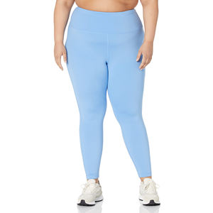 New Arrival Ladies Women High Waist Yoga Compression Leggings Soft <b>Mesh</b> Fabric Athletic Runningt Tight <b>Pants</b> Leggings - Product Image 6