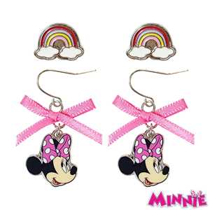 Juego de Joyería Infantil de Mickey y Minnie Mouse, Aretes Hipoalergénicos, Dijes Colgantes Tipo Gancho, 150 Unidades, Caja al por Mayor, Envío Gratis - Product Image 1