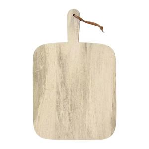 Planche à découper en bois d'acacia naturel, taille et logo personnalisés, grande taille, bois massif, antibactérien, passe au lave-vaisselle, pour la maison et la restauration - Product Image 1