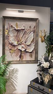 Vente en gros de peinture à l'huile moderne 3D faite à la main sur toile décoration murale Offre Spéciale encadrée sur trois dimensions diamant peintures usine