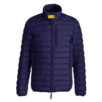 Veste d'hiver décontractée à col montant pour hommes Dernière conception Vêtements d'extérieur à bulles Différentes couleurs en polyester Fermeture à glissière Logo à l'avant