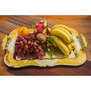 Top des tendances Nouvel arrivage de plats design de service en acier inoxydable Qualité fabuleuse au prix de gros - Product Image 3