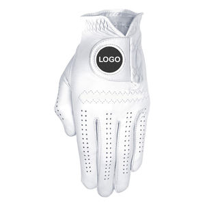 Offre spéciale Gants de golf avec impression en cuir personnalisés Gants de golf durables en cuir de chèvre souple avec logo personnalisé - Product Image 6