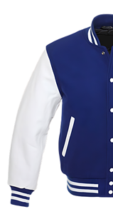 Wholesale Premium Baseball Varsity Jacket Breathable <b>Wool</b> Body Custom Logo Embroidery PU Leather Sleeves Plain Dyed Cotton - Product Image 3