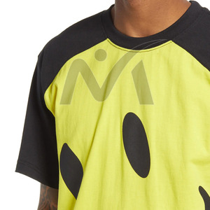 Camiseta de béisbol informal para hombre, camiseta de manga raglán suave y ligera de mezcla de algodón de punto transpirable, ropa deportiva elástica - Product Image 6