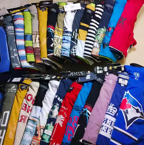 Camisetas de Manga Corta Estampadas de Algodón para Hombre y Mujer, Diseños Variados al por Mayor, Bangladesh, Tiempo de Entrega de Muestra de 7 Días, Venta Directa de Fábrica - Product Image 1