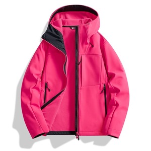 Hot Selling Winter Snow Jackets Manufacturer Windproof Quick Dry Hooded Rain Jackets Wholesale Women Softshell Jacket - Product Image 4