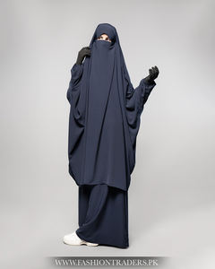 ชุดเดรสอิสลามออกแบบเองสำหรับ jilbab ผ้าโพลีเอสเตอร์ระบายอากาศได้ดีเทคนิคแฮนด์เมดขนาดพิเศษ - Product Image 2