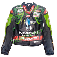 Veste de moto de course approuvée CE sur mesure 2025 modèle Kawasaki Garrett Gerloff veste de combinaison de course pour hommes femmes