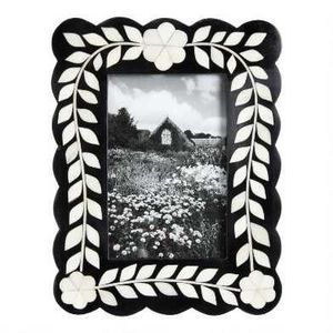 Mother of Pearl Customizable Photo Frame with Customized Logo Handmade Luxury Decorative Frame for Elegant Home Wall Decor - Product Image 1